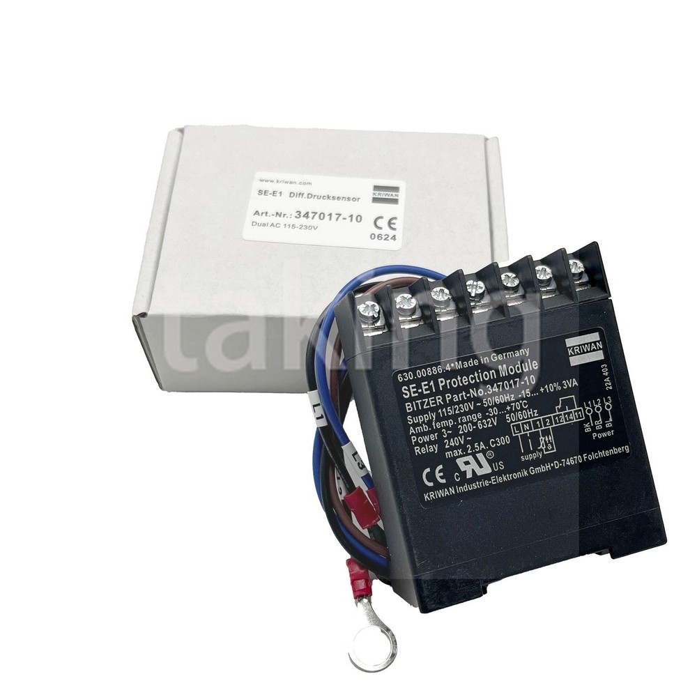 1pc Compressor Protection Module for Bitzer Se-E1 347017-10