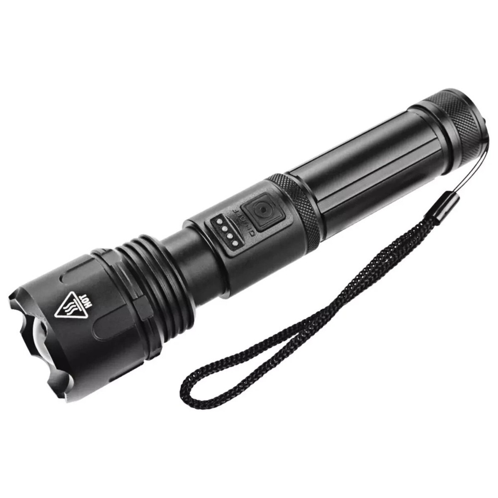1000000 Lumens Super Bright LED Tactical Flashlight Rechargeable LED Work Light