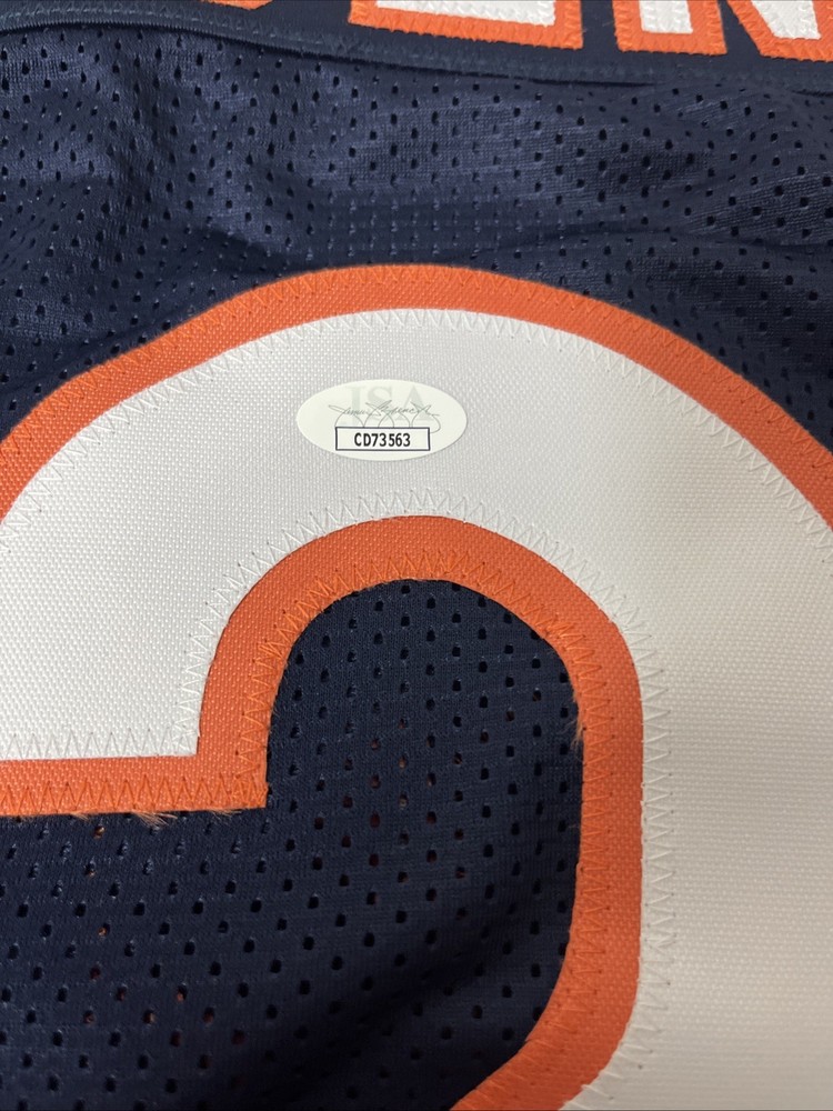 Dennis Gentry Autographed Chicago Bears Jersey JSA Authenticated J48
