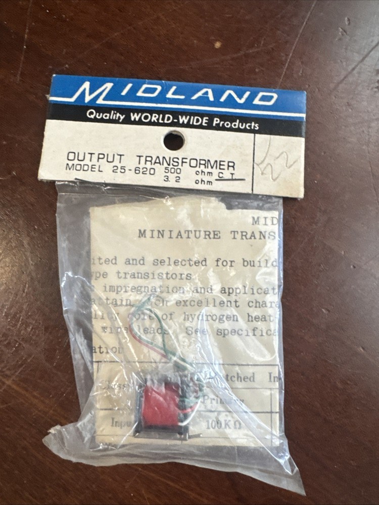 Midland Output TRANSFORMER MODEL 25-620
