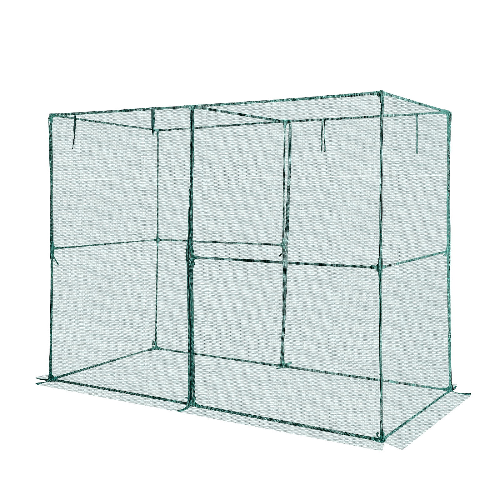 Uimoso Garden Crop Cage 7.8x3.9x5.9 ft Wind-Resistant Plant Protection Tent