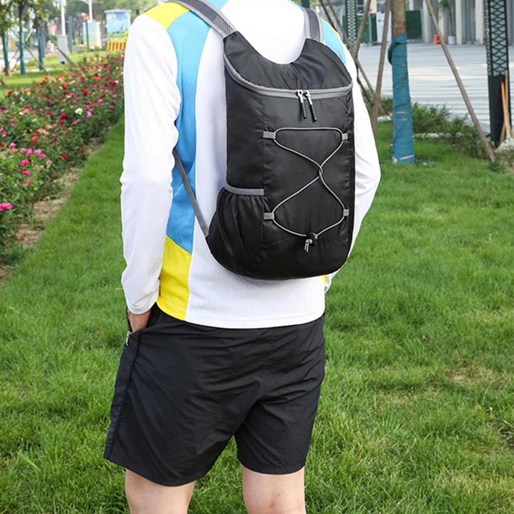 levayhill 16L Lightweight Foldable Hiking-Backpack Small Small, Black