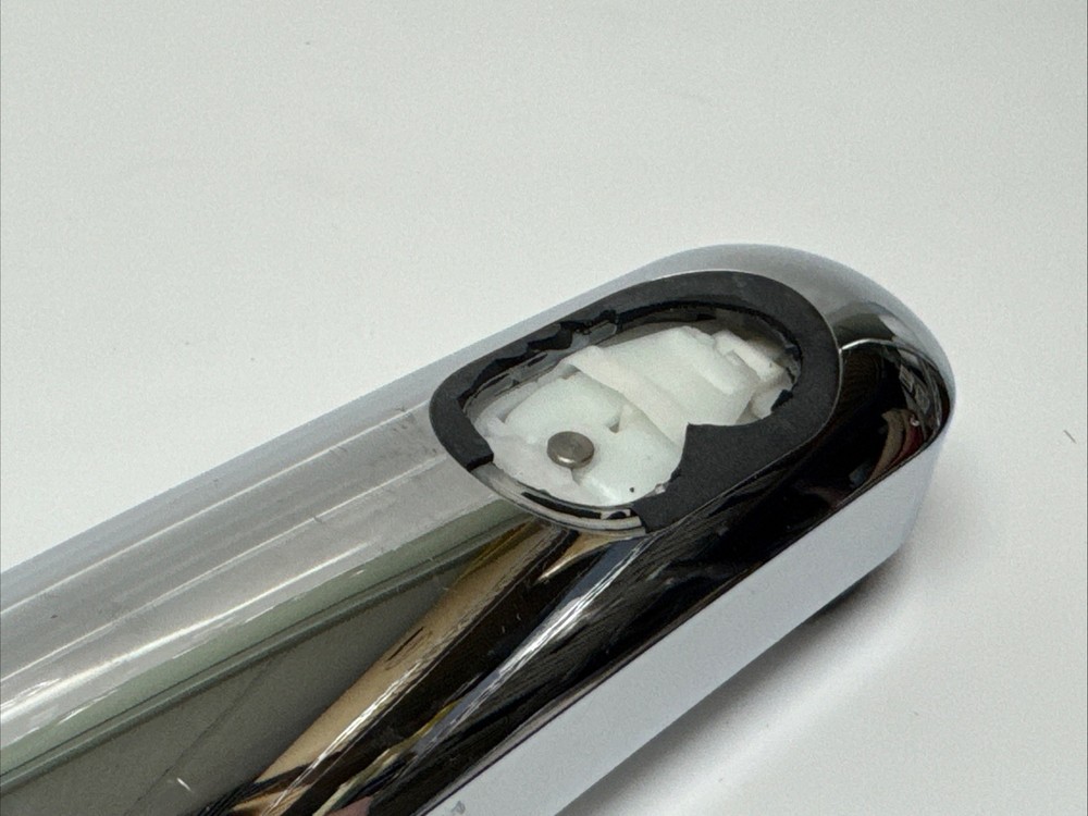 KWC Domo Chrome & White Single Kitchen Faucet, Core Unit Only (no Pull-out)