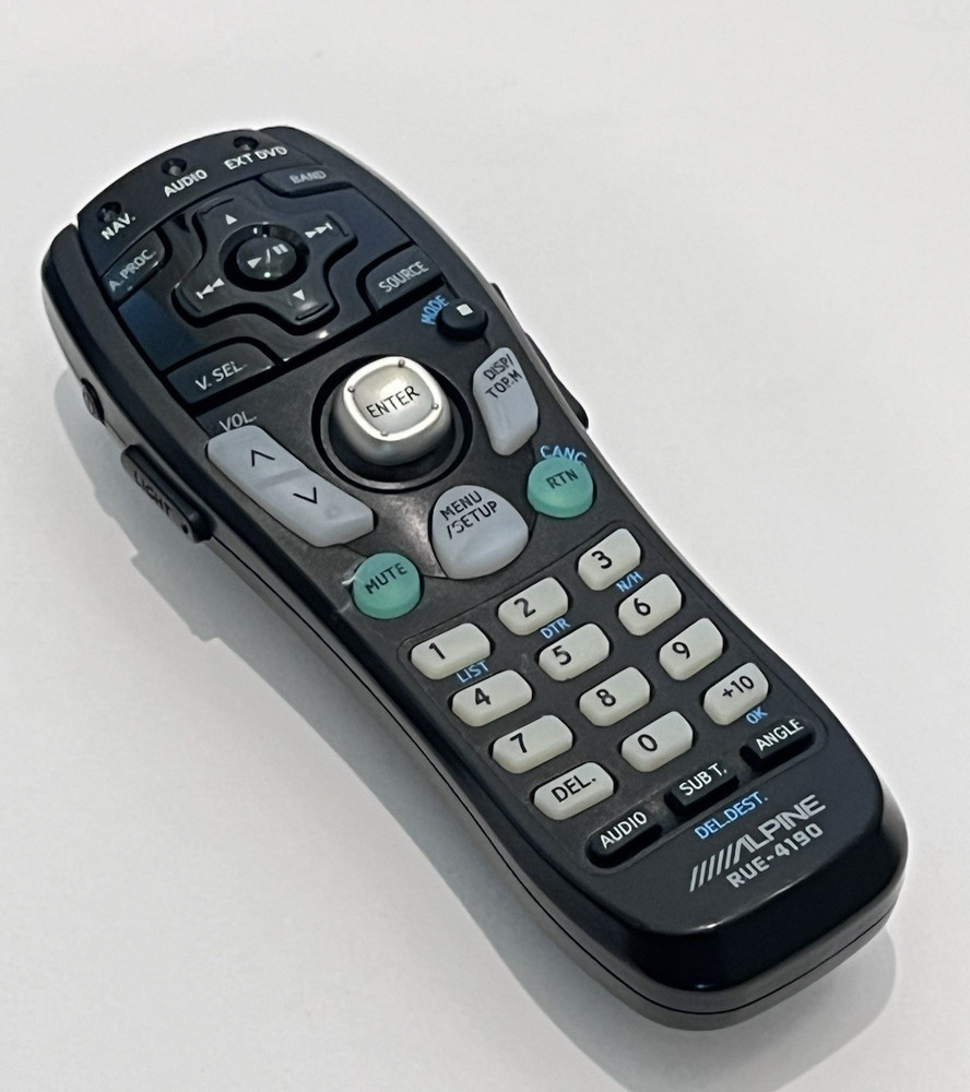 ALPINE RUE-4190 Remote Control Car Navigation DVD Audio remote control