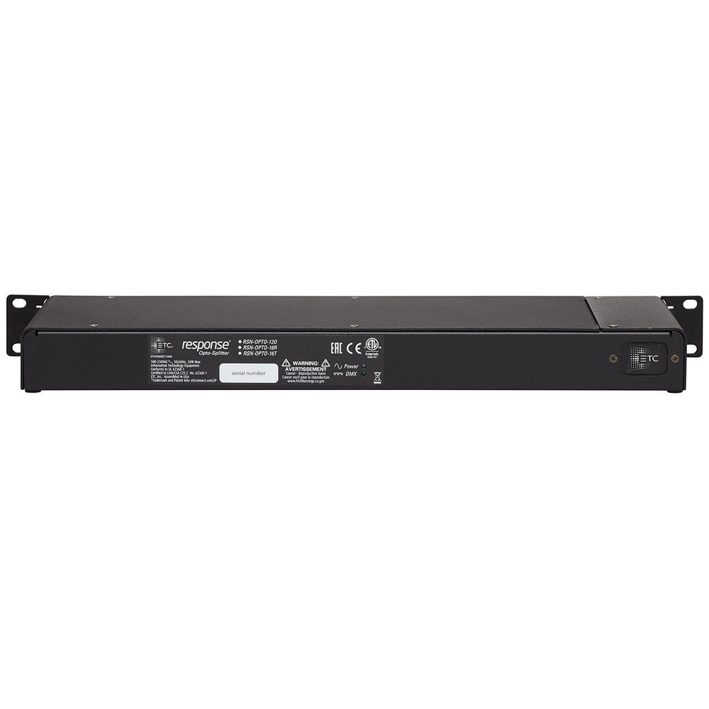 ETC Response Opto-Splitter 16 Port Terminal Rack-Mount