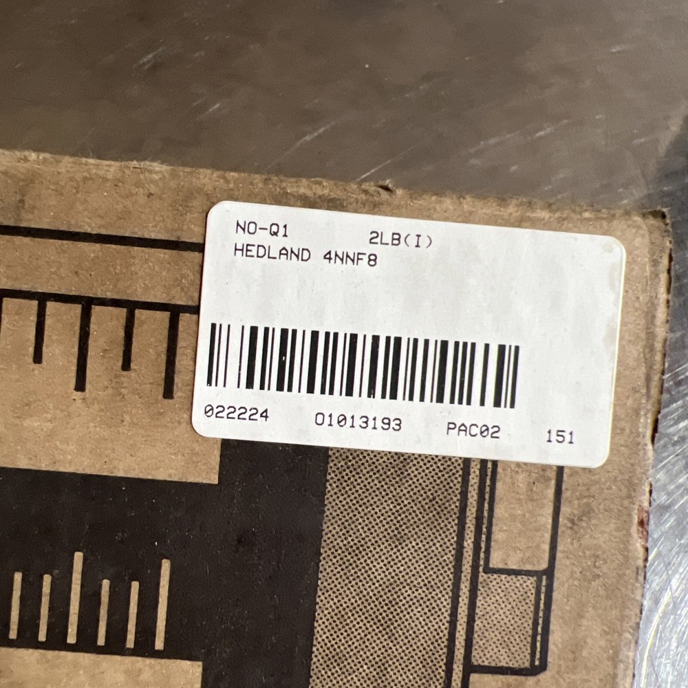 Hedland 4NNF8 Ez-view Variable Area Flow Meter 4-28gpm Nos Surplus