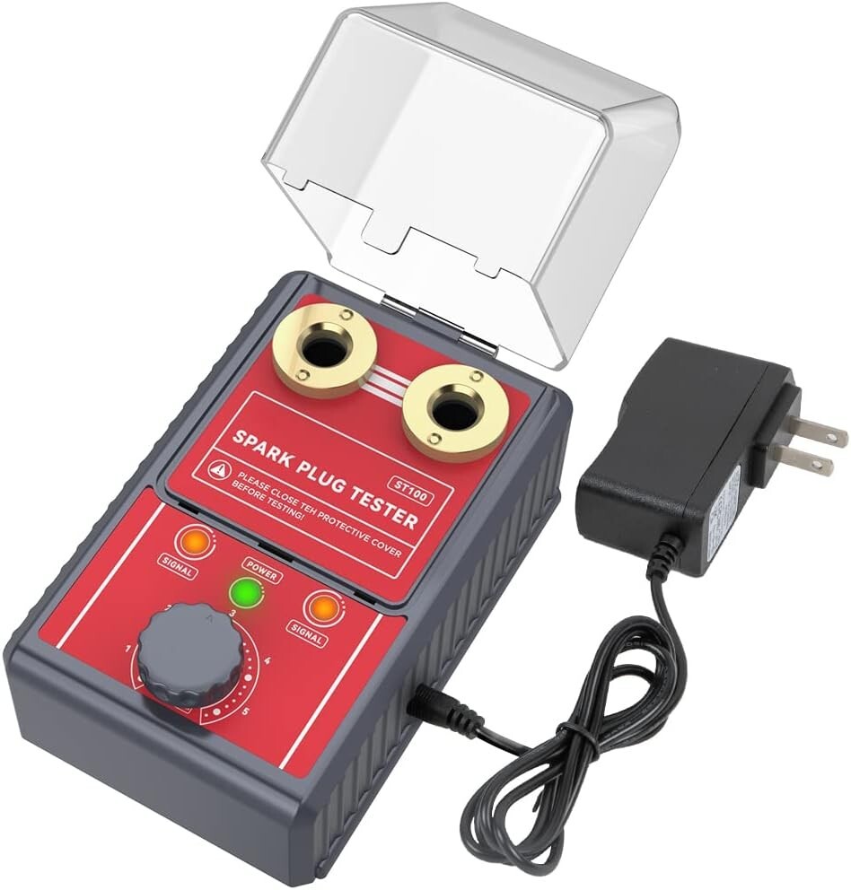 Durable Spark Plug Tester - Simultaneous Testing with Indicator for Engine Care