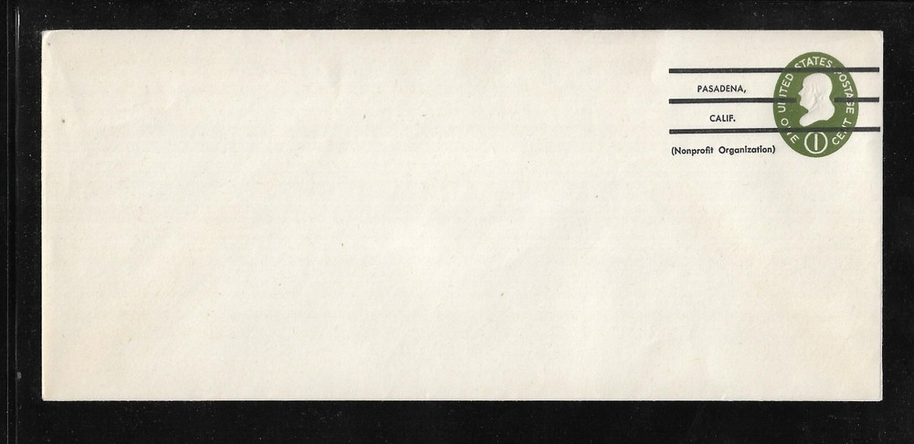 US Precancel Envelope: CA Pittsburg - 1a2 E 50 36; Unused