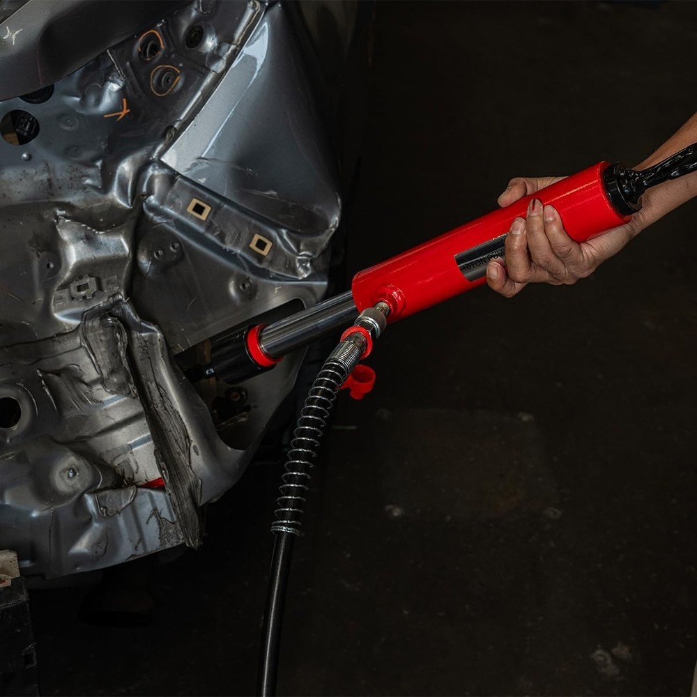 26" Long 10-Ton Hydraulic Pull Back Ram for Porta Power Frame Machine Puller ...