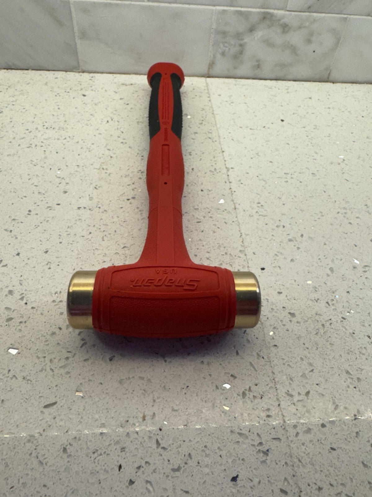 Snap-On HBBT16 Red 16oz Bronze Hammer NEW