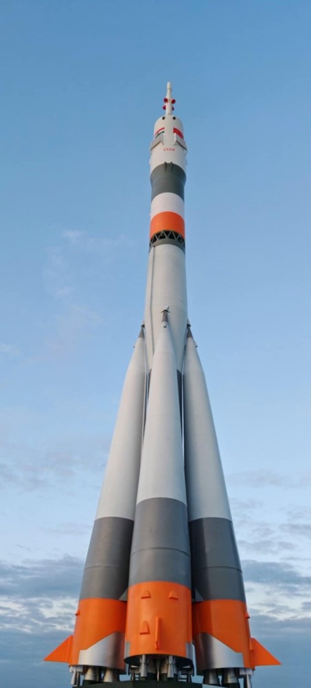 Soyuz 2.1a MS-23 Russian Model Spacecraft