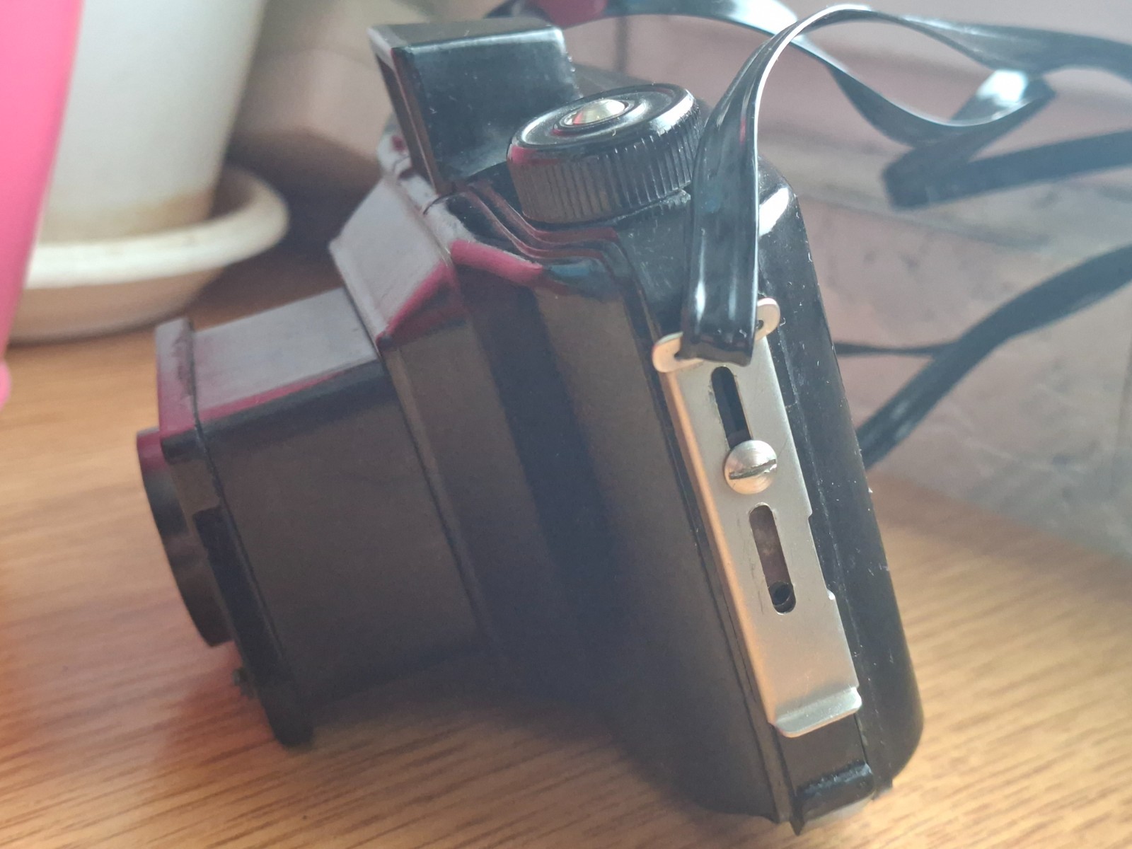 Edelweiss /Еделвайс/camera 1958 the first Bulgarian camera. Made of Bakelite.