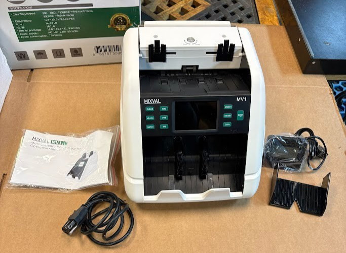 MIXVAL MV1 Mixed Money Counter