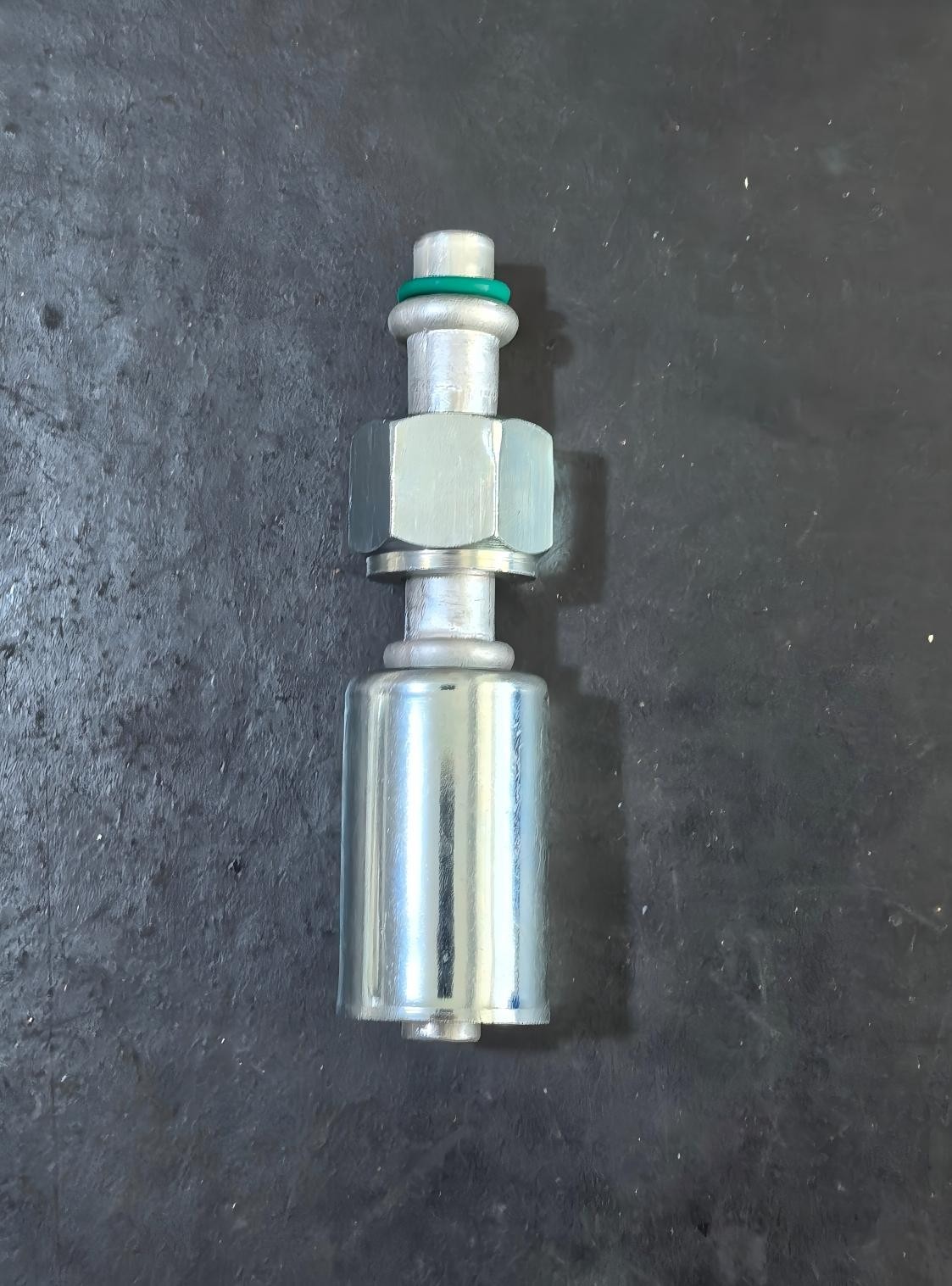A/C Beadlock Fitting #6 Female O-ring Straight for Standard Barrier Hose