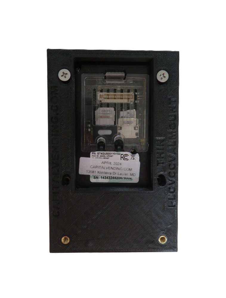 Card Reader Mask Mounting Kit for an Existing Validator – Flat Surface