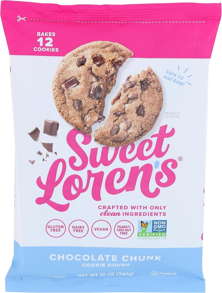 Gluten & Vegan Chocolate Chunk Cookie Dough