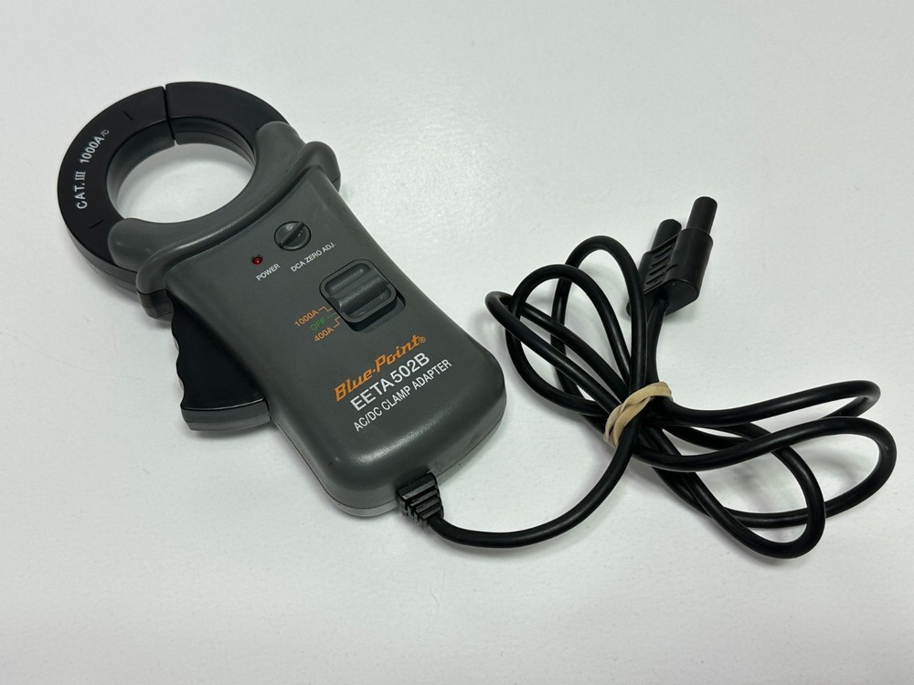 Blue Point EETA502B Clamp On Amp Probe Tester Lead Multimeter AC/DC Adapter