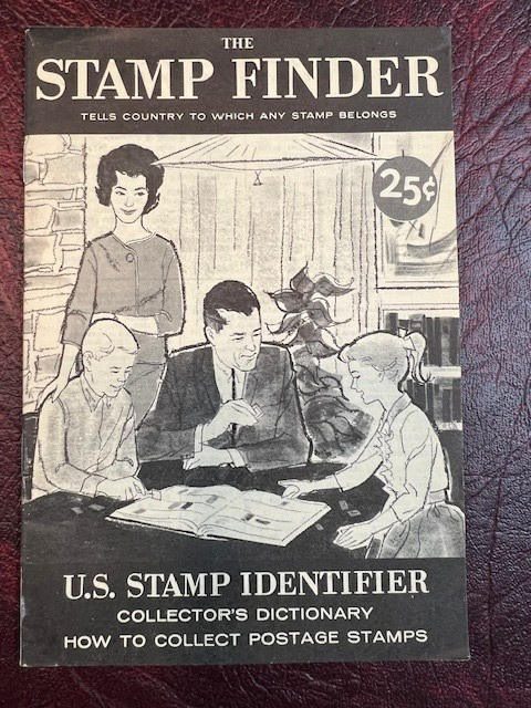 1965 Stamp finder H. E. HARRIS US Stamp ID Collectors Dictionary-FREE SHIPPING