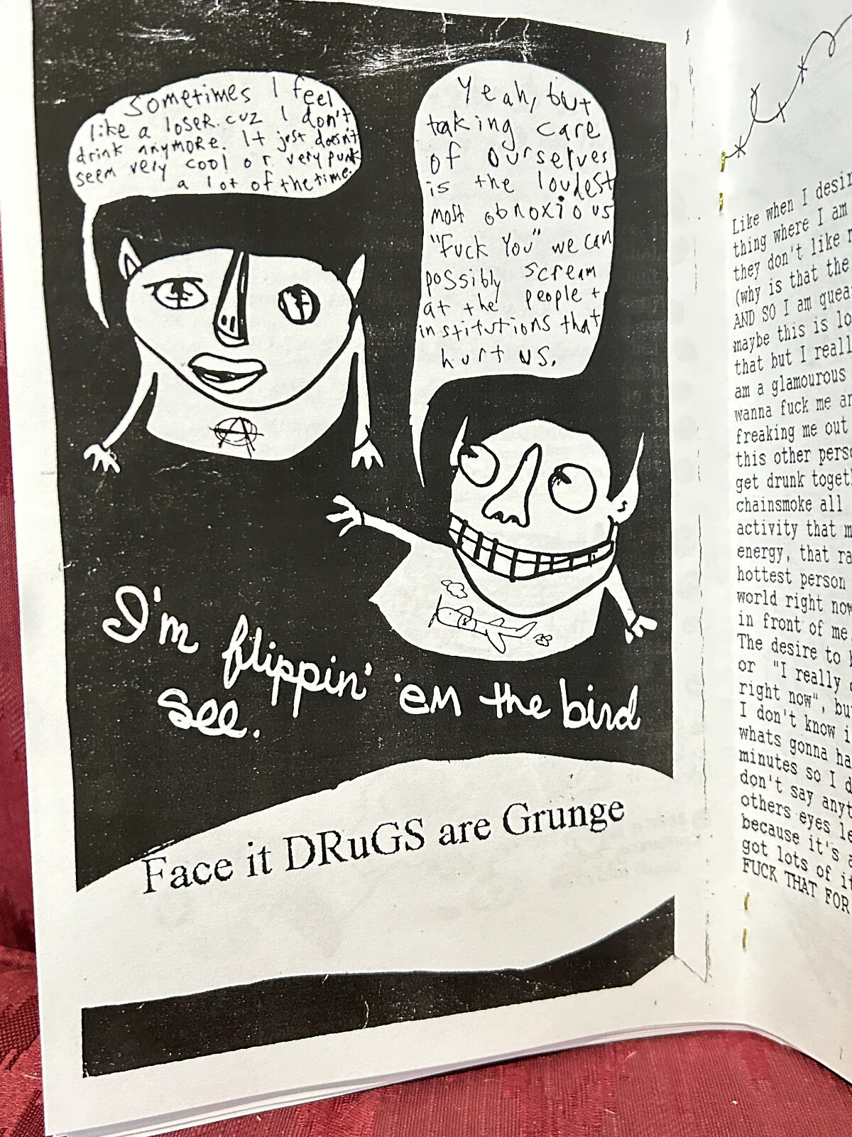 Riot Grrrl Revival: Collectible Zine Pack Featuring 4 ZINES by KATHLEEN HANNA!