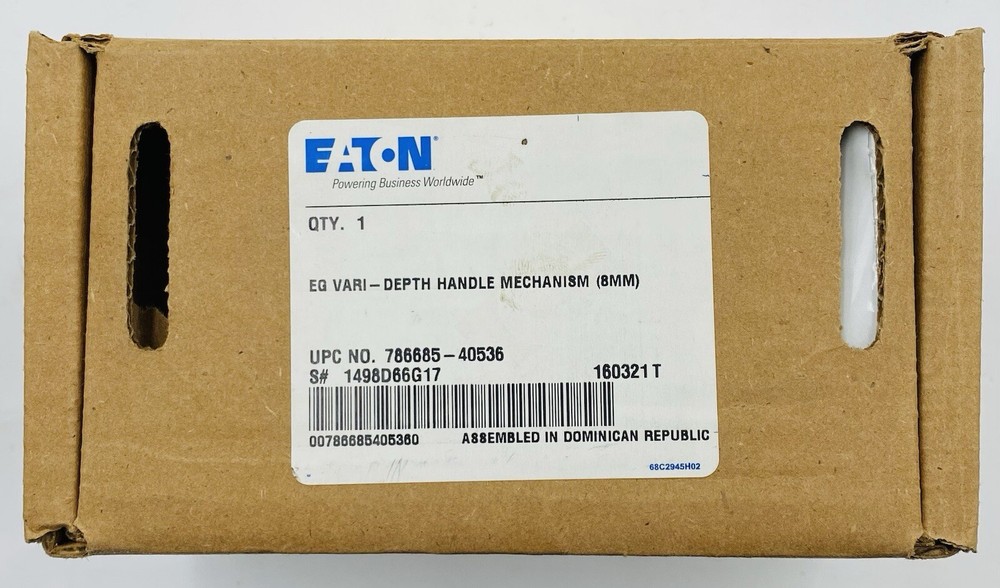 Eaton EHMVDB Vari-Depth Handle Mechanism Only - Unused