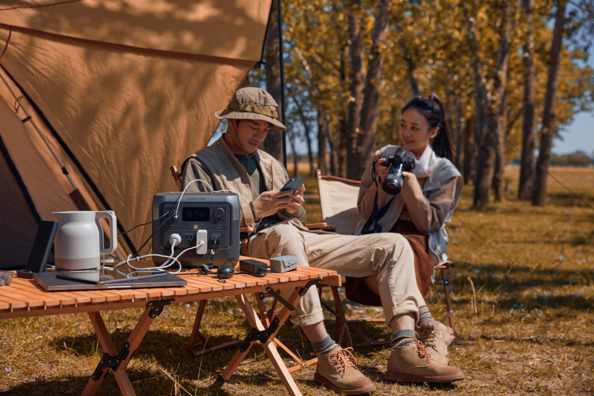 EcoFlow New RIVER 2 Pro Portable Power Station 768Wh LFP Generator for Outdoors