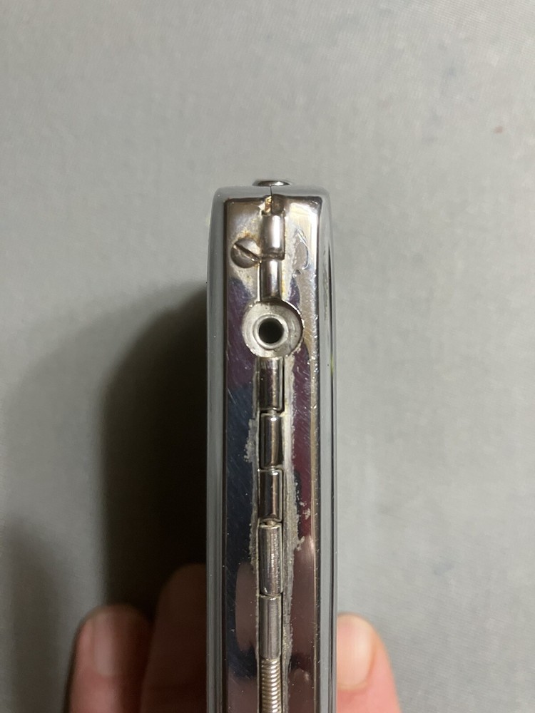 Vintage 1950’s Ronson Cigarette Lighter Cigarette Case Combo.