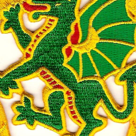 Chemical School Dragon Patch Elementis Regamus Proelium