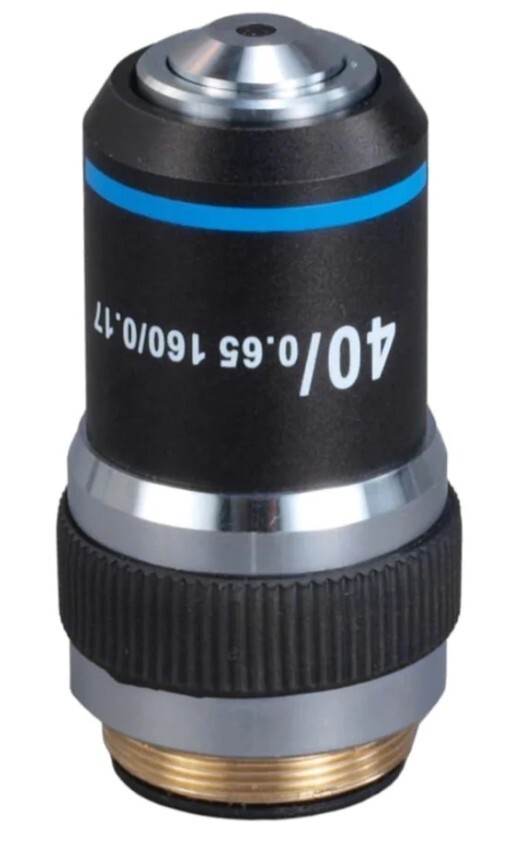 OMAX 40X (SPRING) ACHROMATIC OBJECTIVE *NEW OPEN BOX*