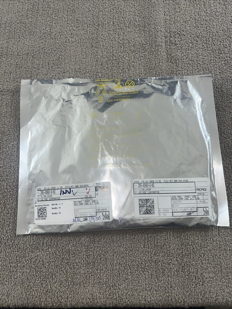 Texas Instruments Comparator Push-Pull SC705 TLV7011DCKR Voltage QTY 79