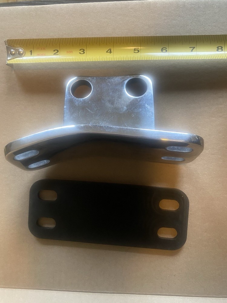 Jetuplusllc Brand Fits Peterbilt Cab Lower Exhaust Stack Bracket Stainless
