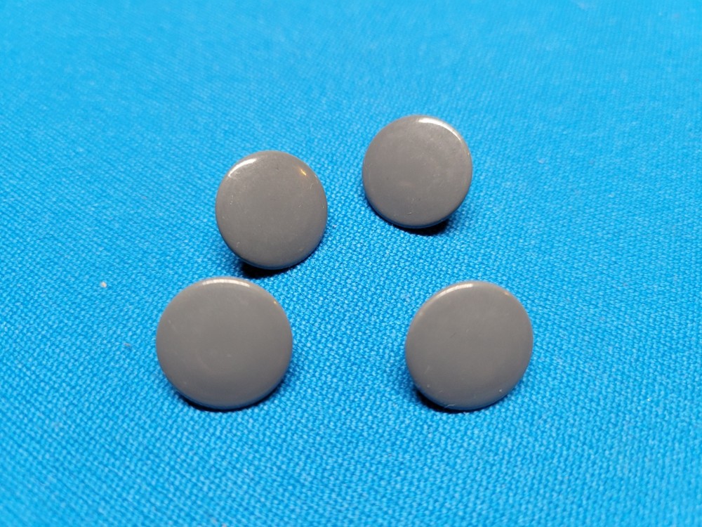 Standard Ring Snaps (Cap only) Gray 15 MM 24-18