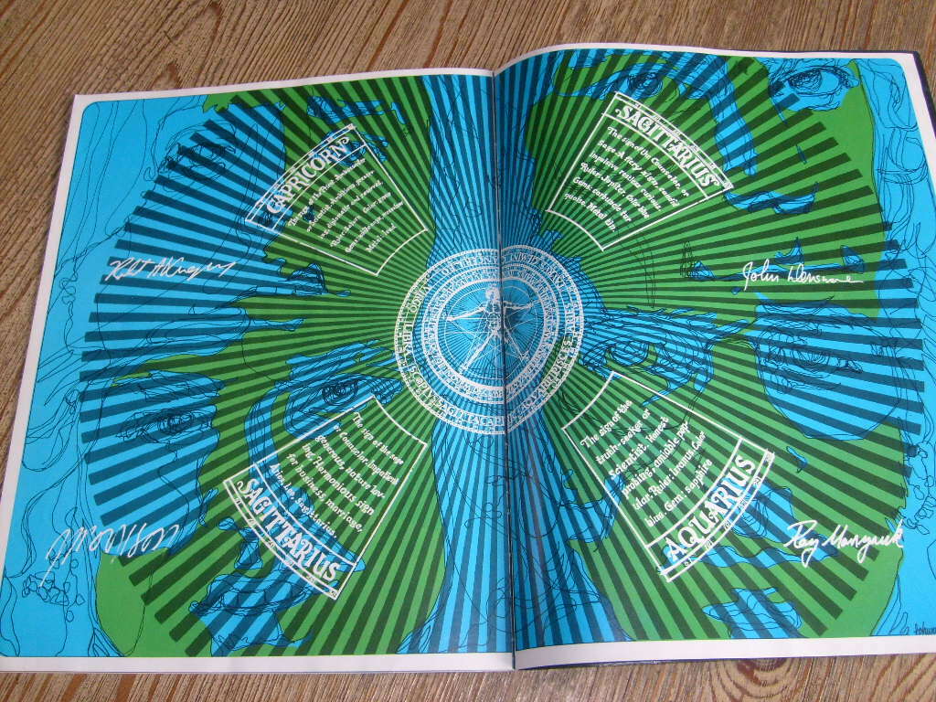 The Doors Concert Tour Program 1968 Jim Morrison Ray Manzarek Robby John