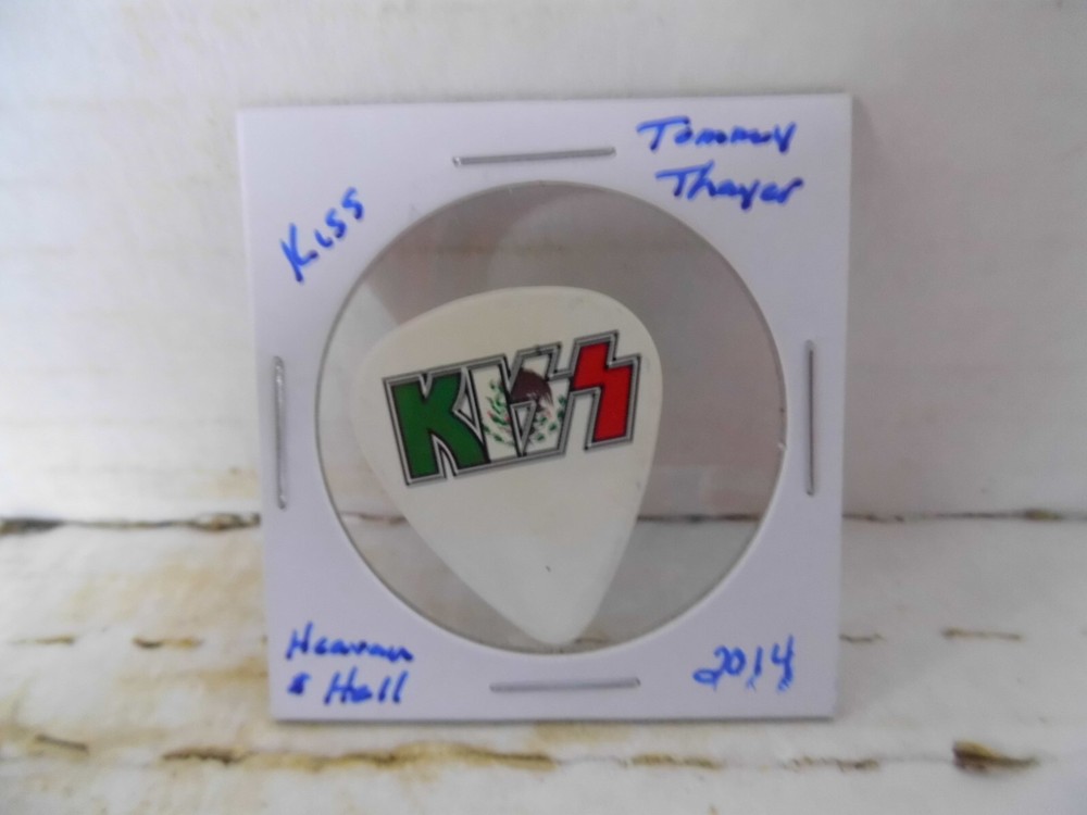 KISS "TOMMY THAYER" 2014 GUITAR PICK~READ DESCRIPTION #16~14