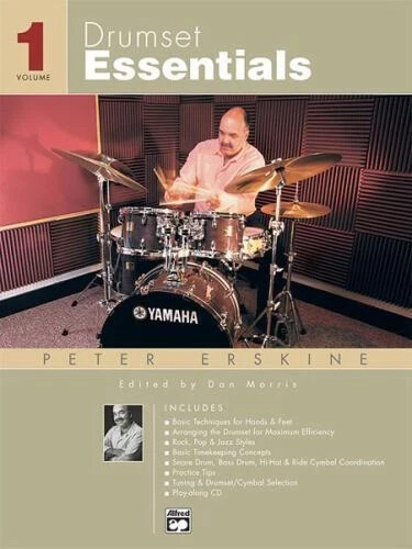 Drumset Essentials, Volume 2 - by Peter Erskine Book and CD