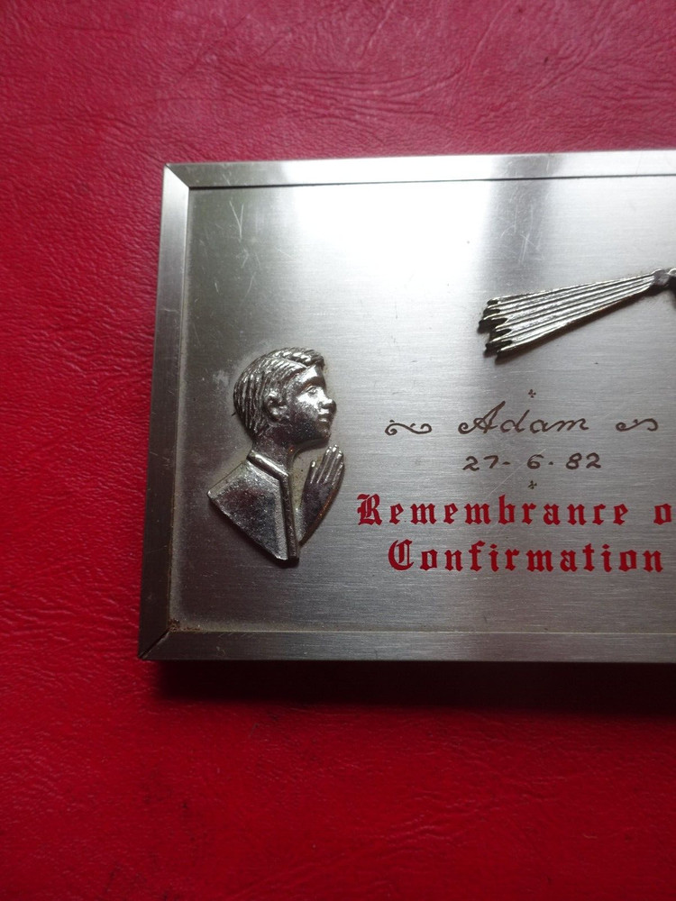 Rememberance Of Confirmation 1982--FREE POSTAGE