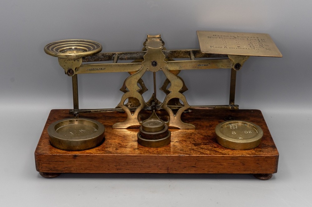 Victorian Postal Scales by Samson Mordan & Co