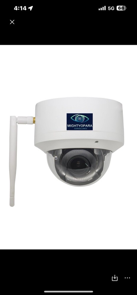 MightyOpara Wifi Dome Security Camera