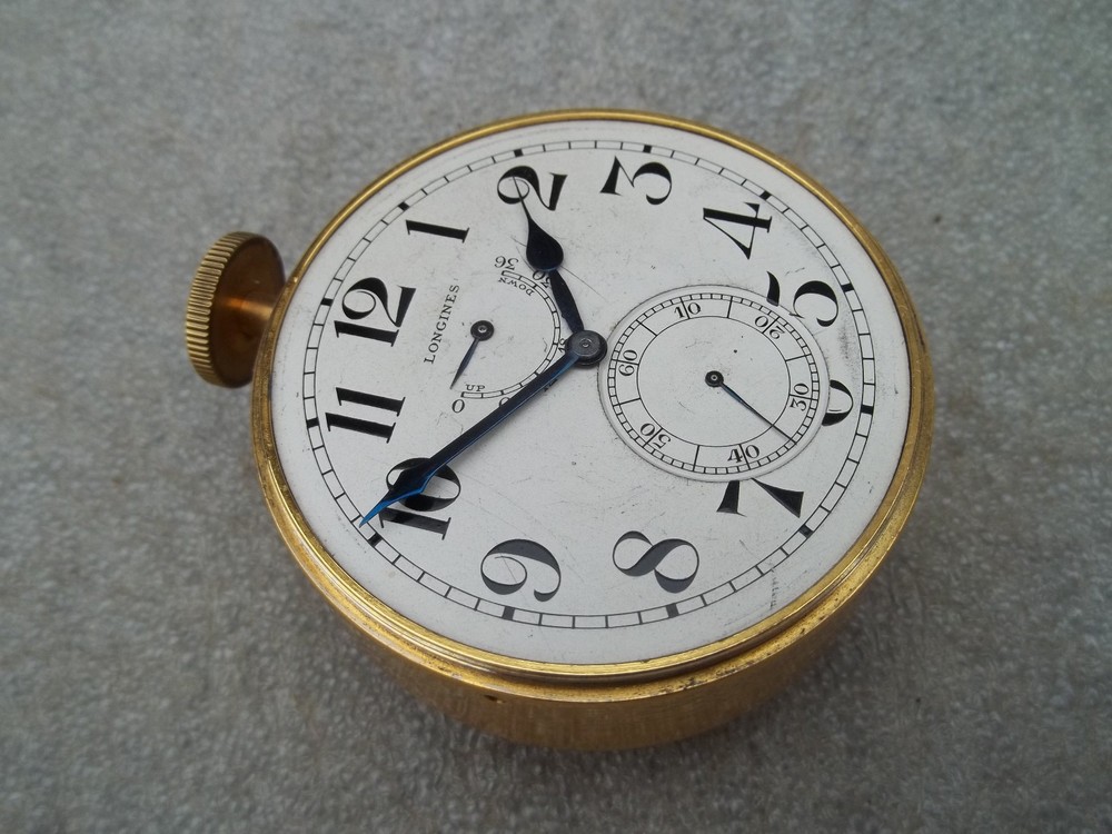 Antique WW1 US Navy Longines Deck Watch