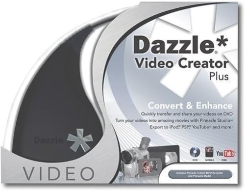 Dazzle Video Creator Plus Convert & Enhance Device Software Included-New In Box