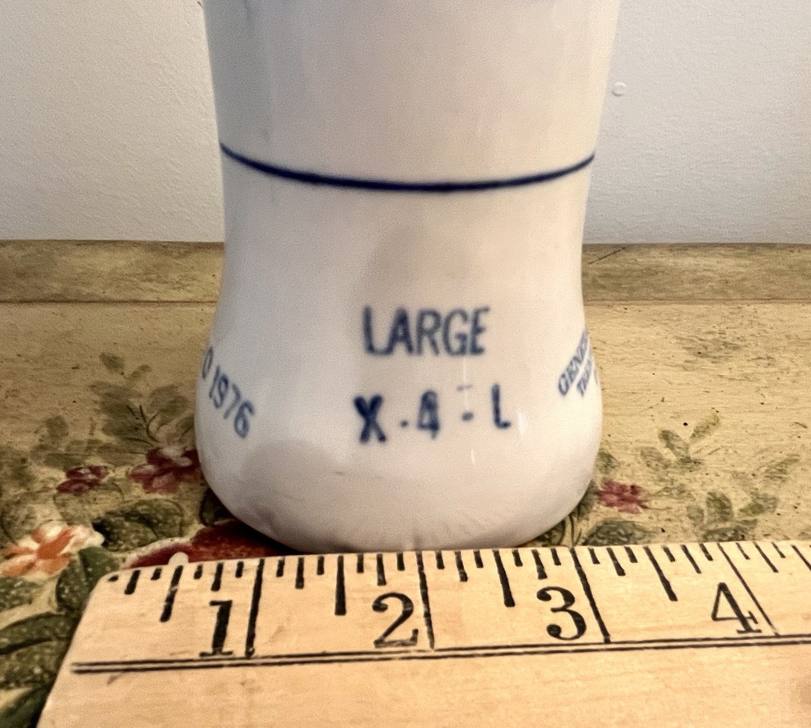 Vtg 1976 GENERAL PORCELAIN Commercial Large Hand Glove Mold Mannequin 14”Display