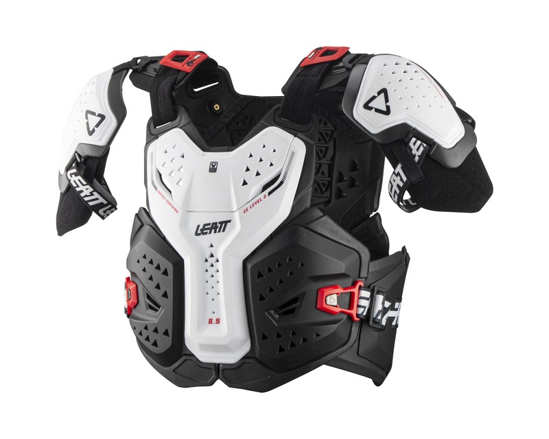 Leatt 6.5 Pro White Chest Protector Armor