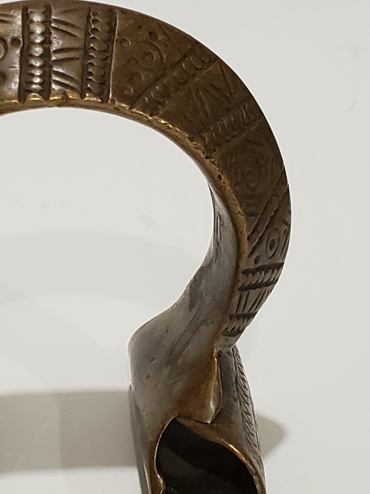 Ethiopian Afar Anklet - Brass - Ibi Girda