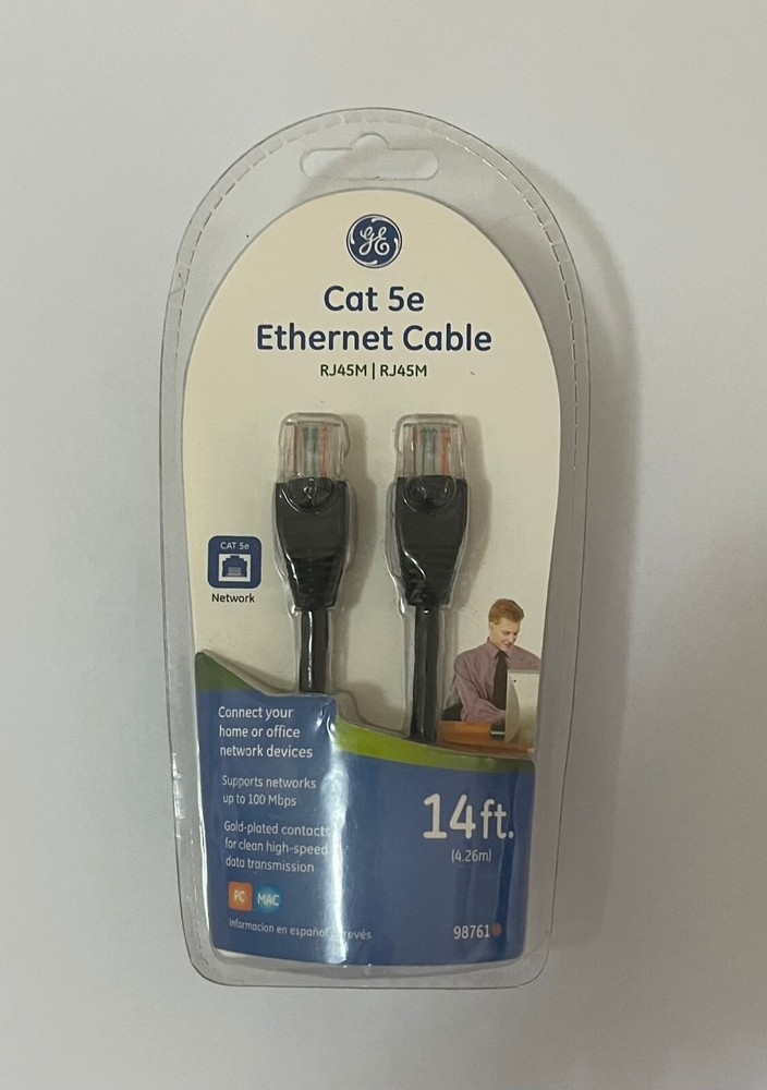 GE 98761 Cable CAT5e Cable 14 ft. NEW/unopened