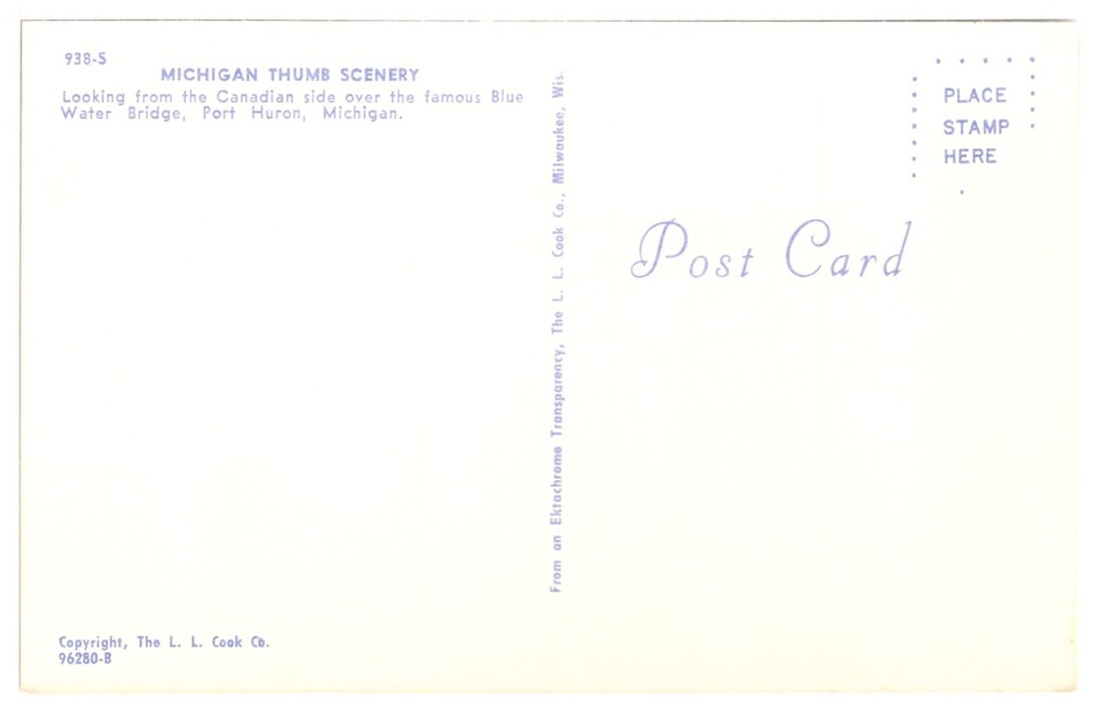 MICHIGAN THUMB SCENERY - PC3352