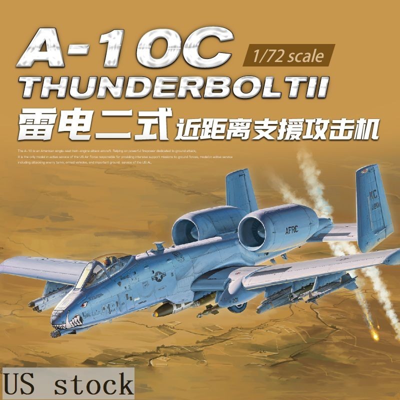 Great Wall Hobby L7215 1/72 A-10C Thunderbolt II Attack Aircraft (US stock)