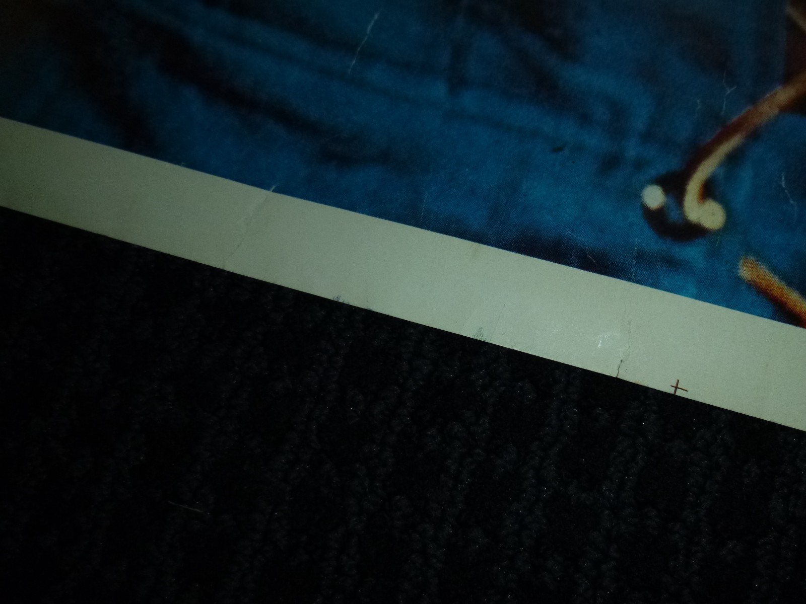 Vtg 1977 Elvis Presley Poster Blue Jump Suit 23x35" IL Papermaster