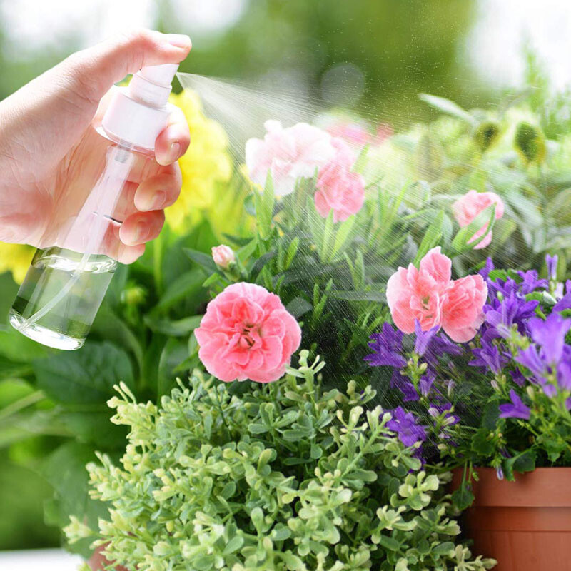 30/60ML Travel Spray Bottle Plastic Transparent Perfume Empty Atomizer USA
