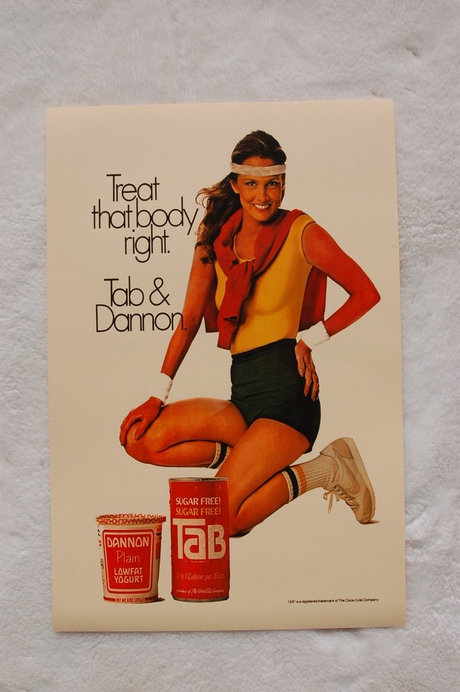 Tab  Advertisement Poster 80s