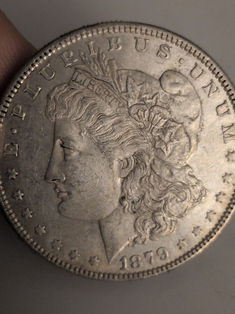 1879 Morgan Silver Dollar AU