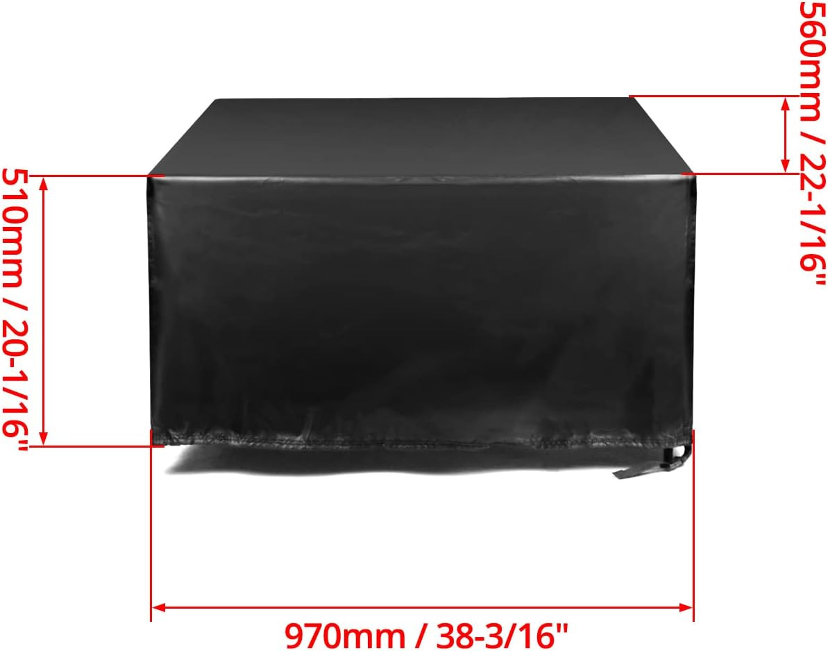 Waterproof Folding Wagon Cover, Outdoor Garden Cart Rain Cover, 600D Heavy-Duty